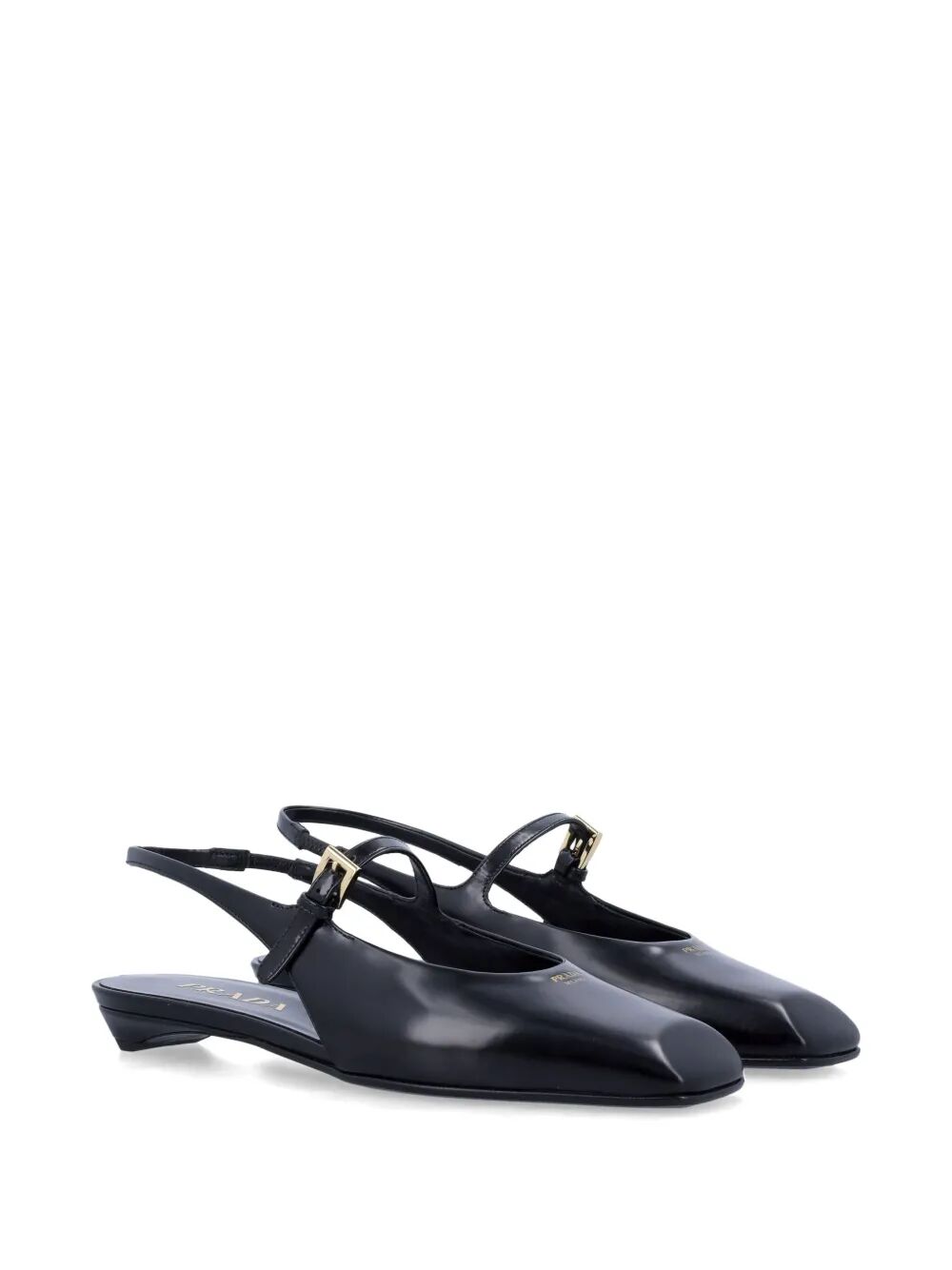 PRADA Prada Women Leather Slingback Ballerinas