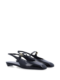 PRADA Leather Slingback Ballerinas Women