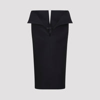 Balenciaga Wool Vareuse Dress Women