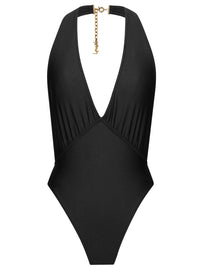 SAINT LAURENT Saint Laurent Women Backless Halter Swimsuit