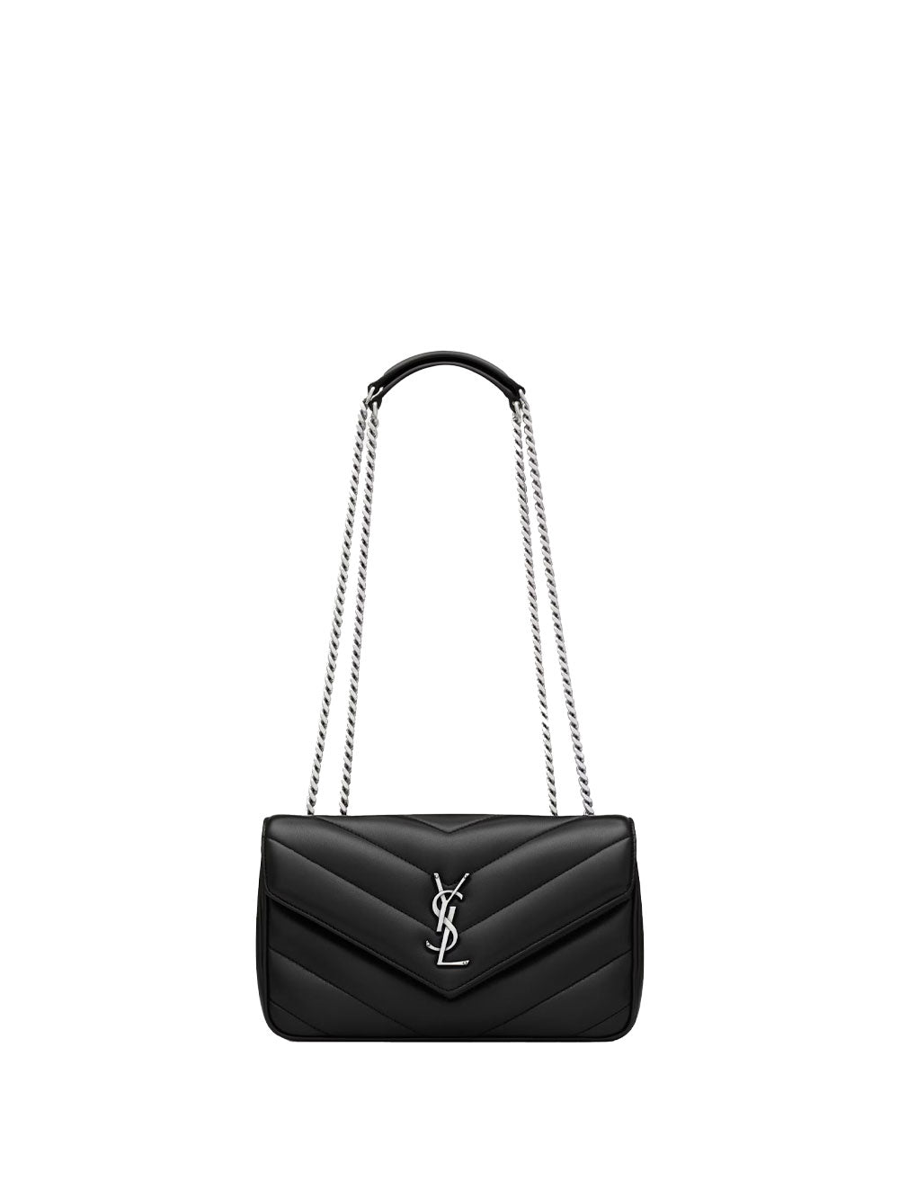 SAINT LAURENT Saint Laurent Women Loulou Small Chain Bag In Matelassé Lambskin