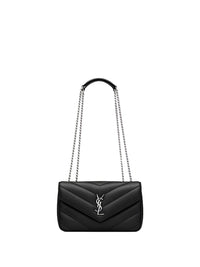 SAINT LAURENT Saint Laurent Women Loulou Small Chain Bag In Matelassé Lambskin