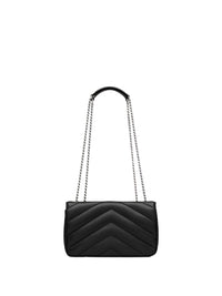 SAINT LAURENT Saint Laurent Women Loulou Small Chain Bag In Matelassé Lambskin