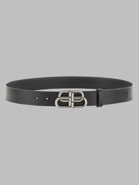 Balenciaga Men Cintura "Bb" In Pelle