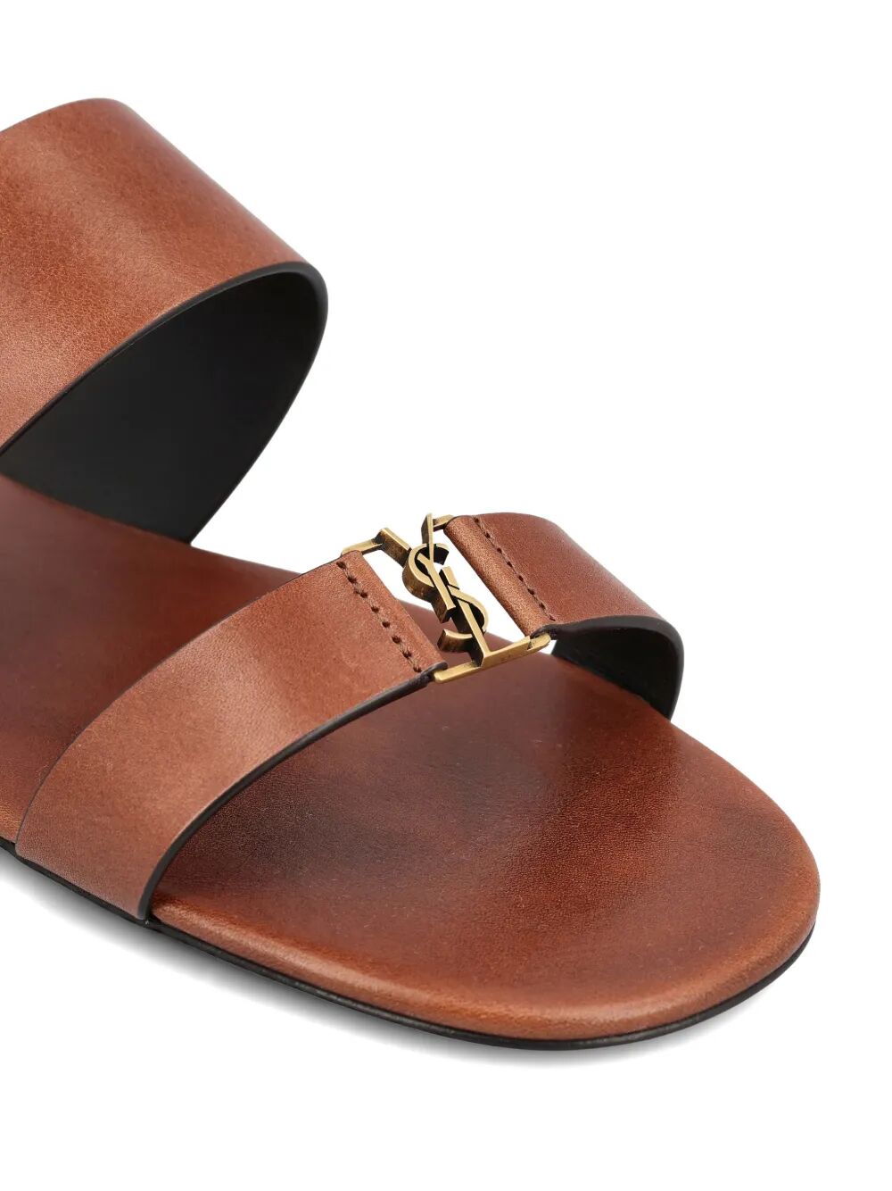 SAINT LAURENT Saint Laurent Women Babylone Slides In Smooth Leather