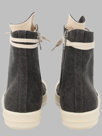 Rick Owens Drkshdw Men Sneaker In Denim Di Cotone