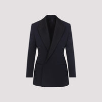 Bottega Veneta Intrecciato Collar Tuxedo Jacket Women