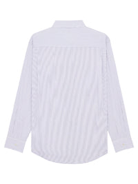 SAINT LAURENT Saint Laurent Men Striped Cotton Poplin Cassandre Shirt