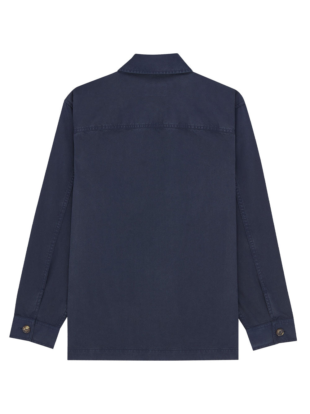 Saint Laurent Men Cotton Linen Gabardine Cassandre Overshirt