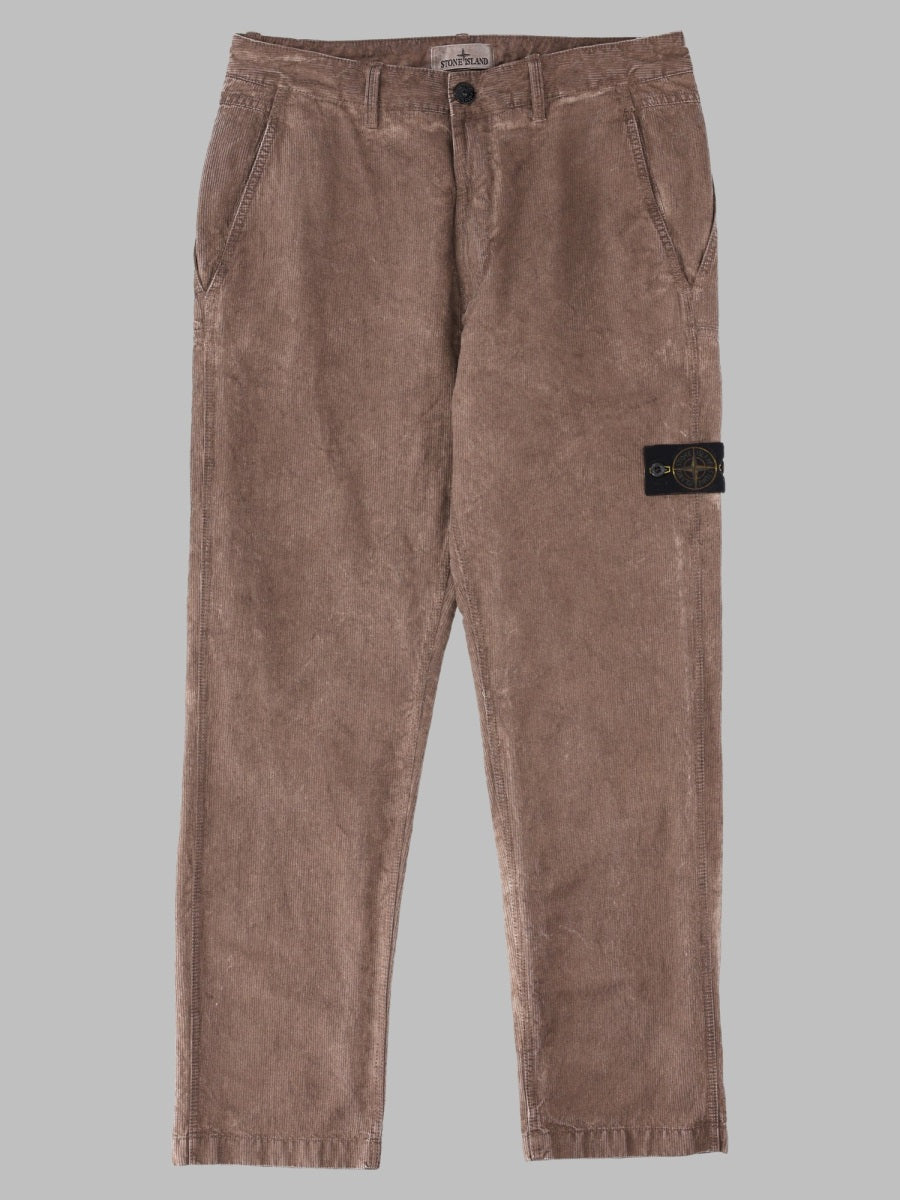 Stone Island Men Pantalone Chino "Terra Effect"