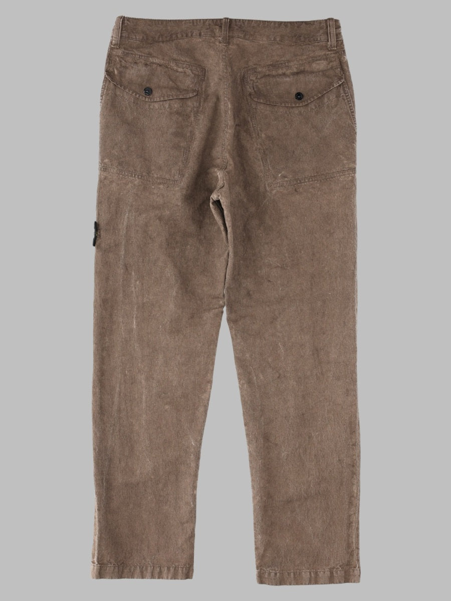 Stone Island Men Pantalone Chino "Terra Effect"