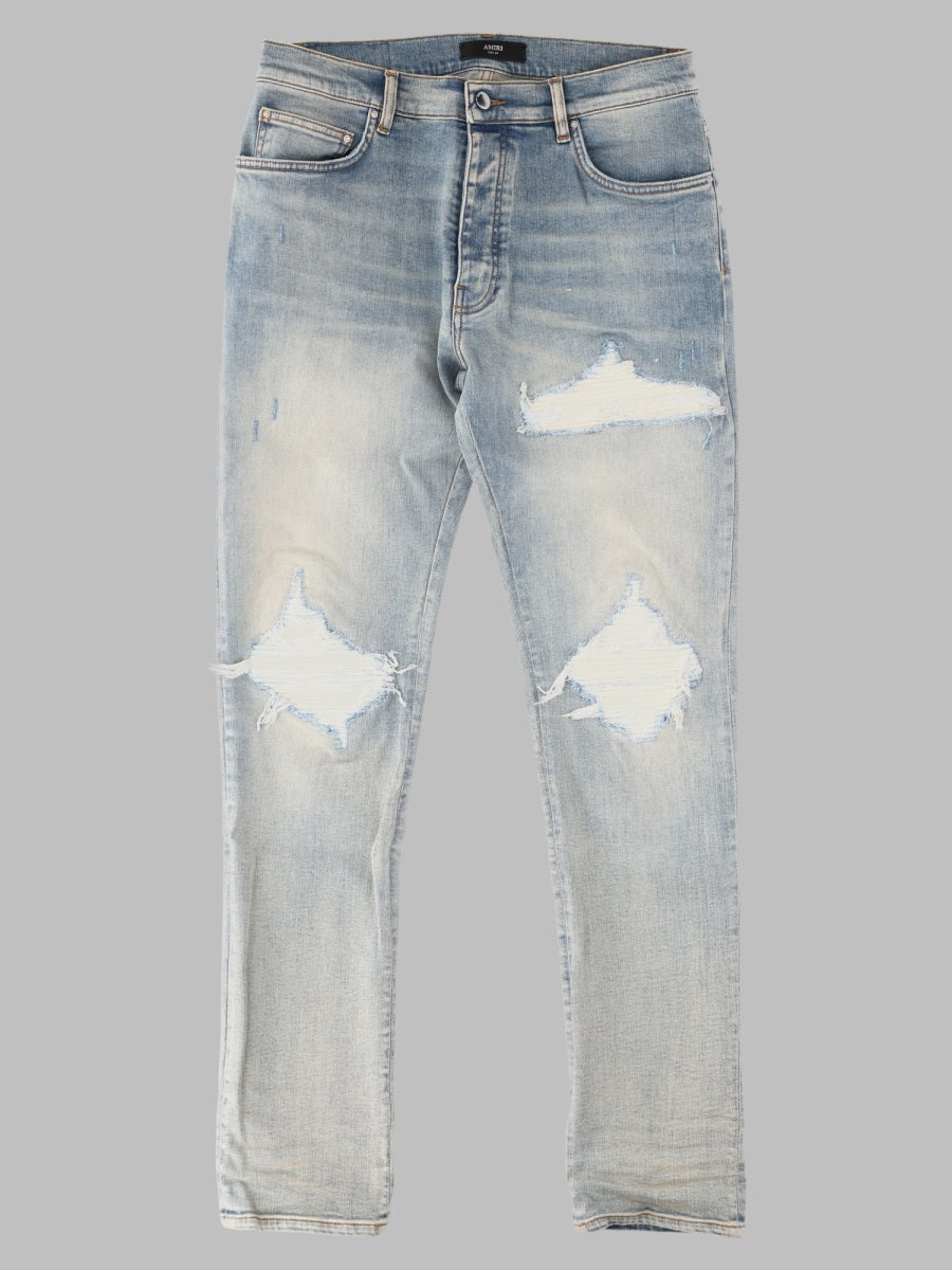 Amiri Men Jeans Effetto Consumato
