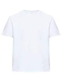 SAINT LAURENT PARIS Crewneck Cotton T-Shirt Women