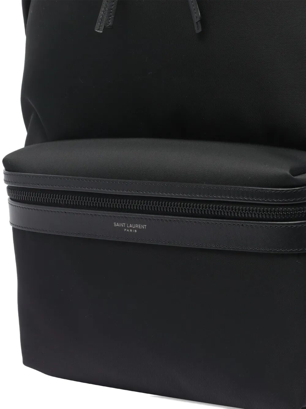 SAINT LAURENT Saint Laurent Men City Backpack In Econyl®, Smooth Leather And Nylon