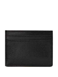 SAINT LAURENT PARIS Tiny Cassandre Credit Card Case In Shiny Leather Women