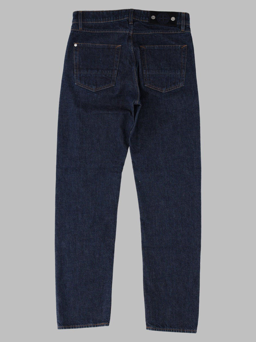 Stone Island Men Jeans In Denim Di Cotone
