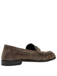 SAINT LAURENT PARIS Le Loafer Supple In Suede Women