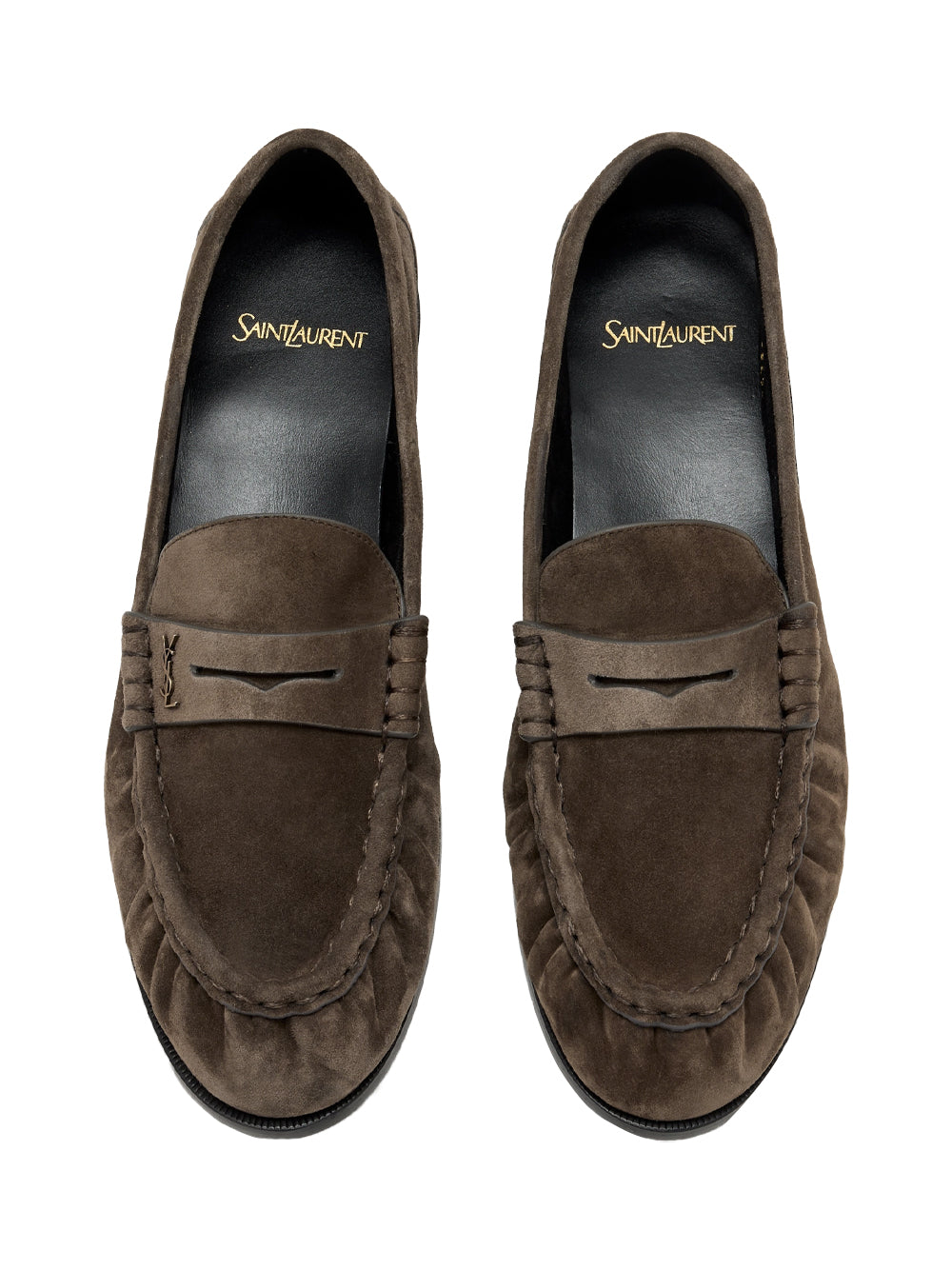 SAINT LAURENT PARIS Le Loafer Supple In Suede Women