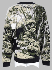 Kenzo Men Cardigan "Kenzo Japanese Garden"