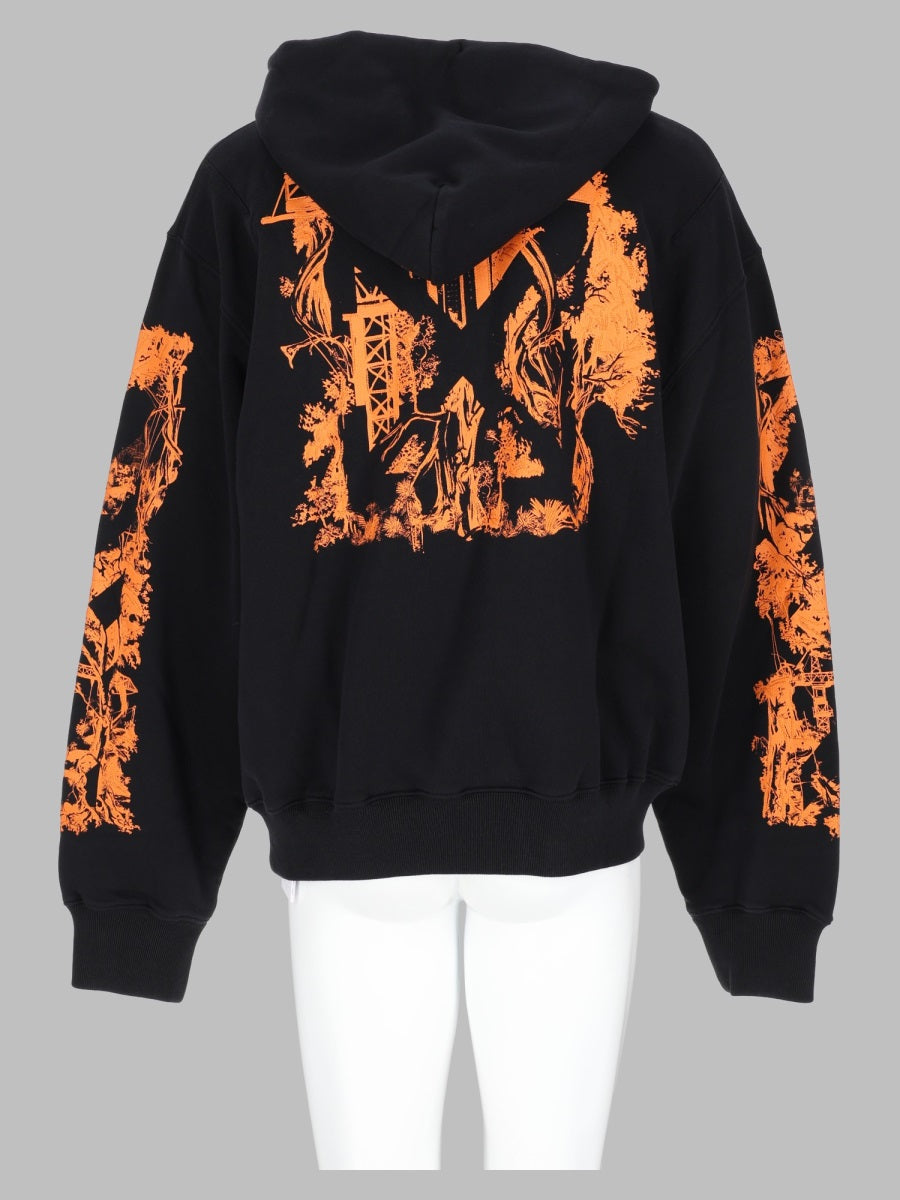 Off-White Men Felpa "City Nature"