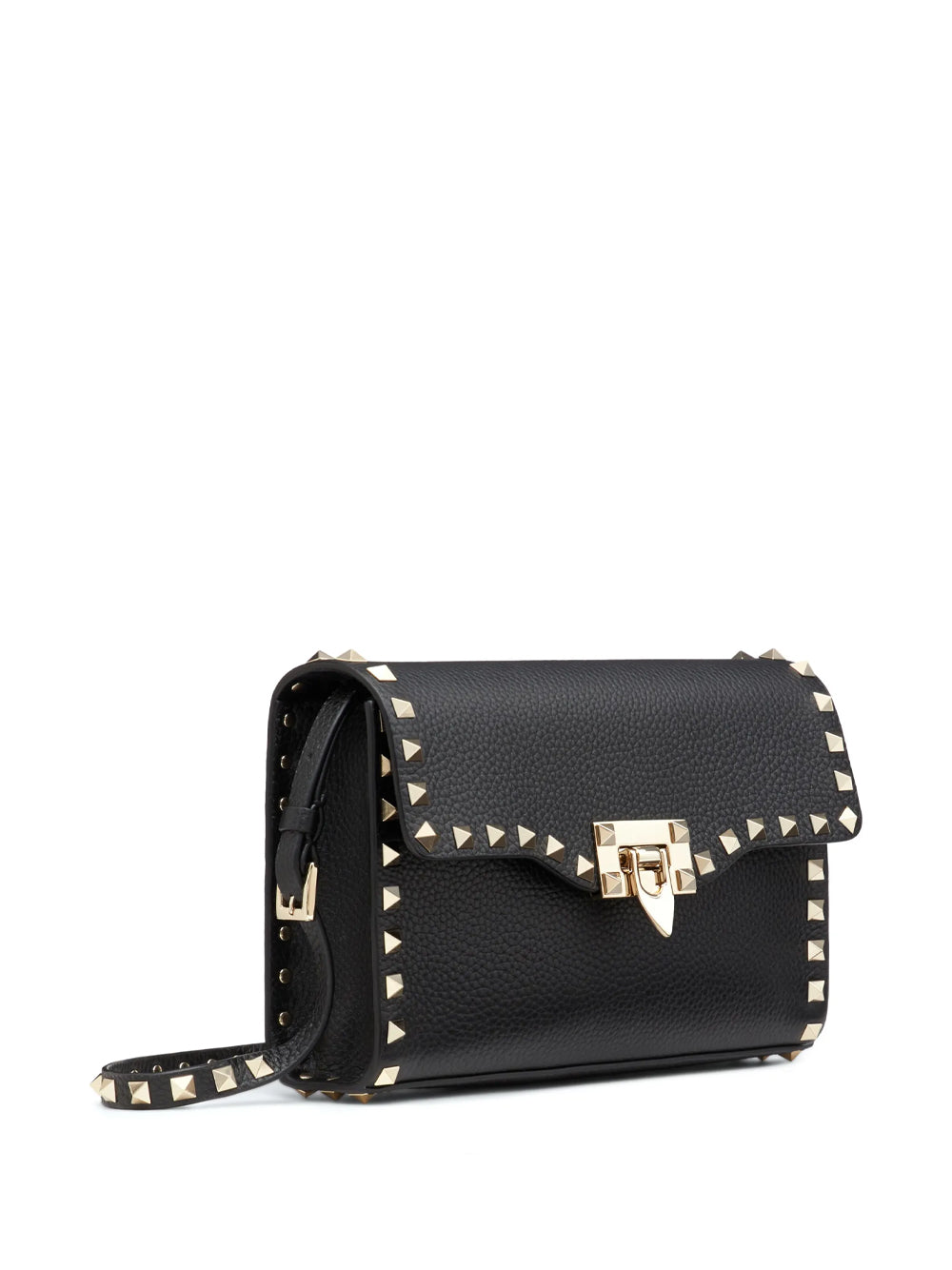 VALENTINO GARAVANI Valentino Garavani Women Rockstud Small Garnet Calfskin Crossbody Bag