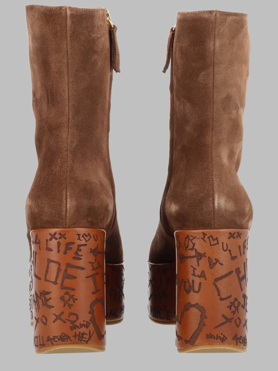 Chloé Women Stivaletto Con Zeppa "Maxime"