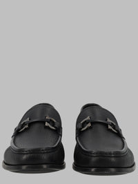 Ferragamo Men Mocassino "Grandioso" Con Ornamento Gancini