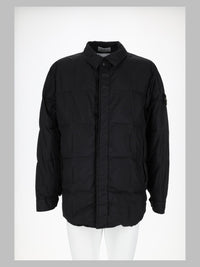 STONE ISLAND Stone Island Men Piumino Antigoccia Con Colletto Rigido