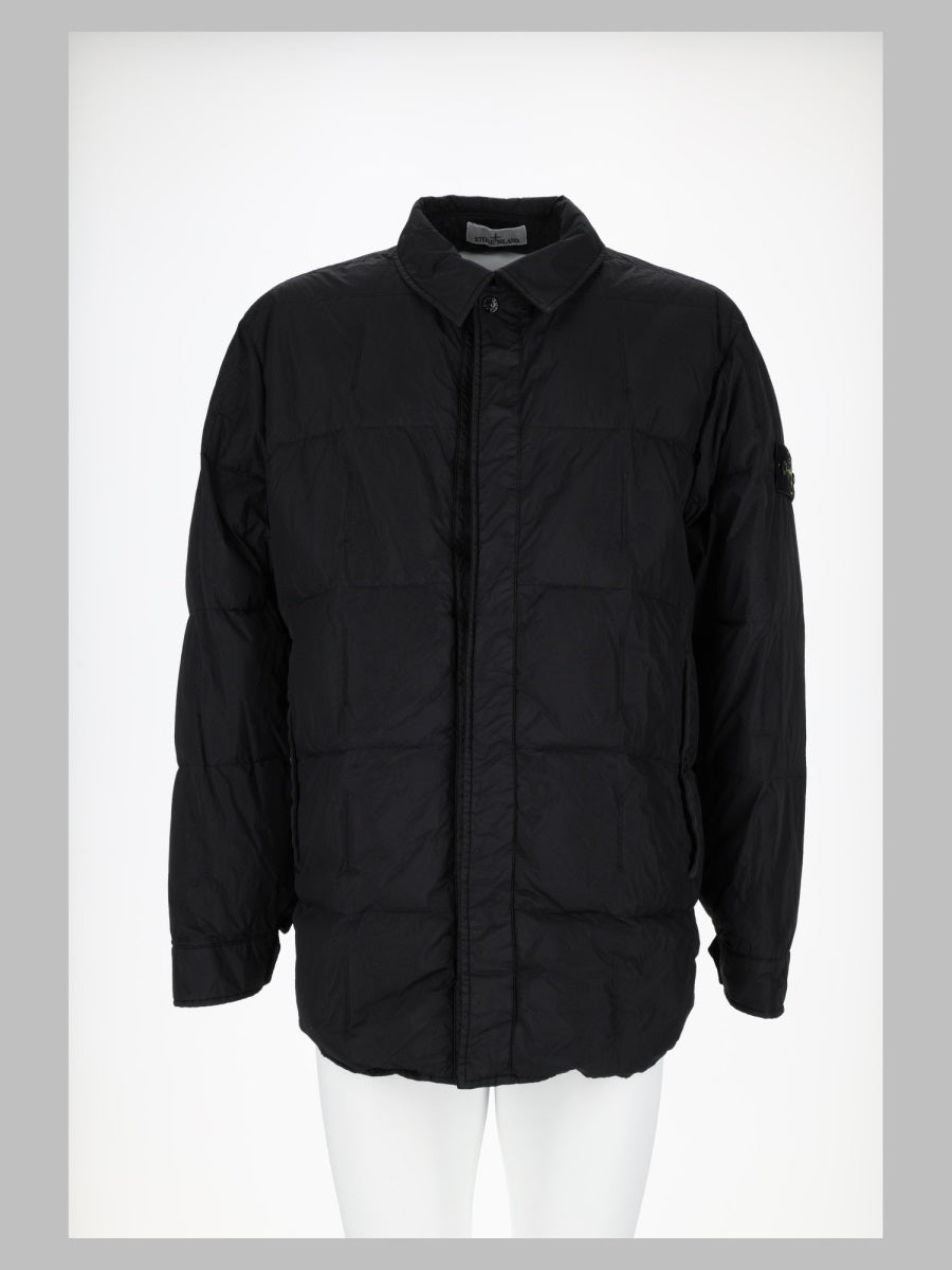 STONE ISLAND Stone Island Men Piumino Antigoccia Con Colletto Rigido