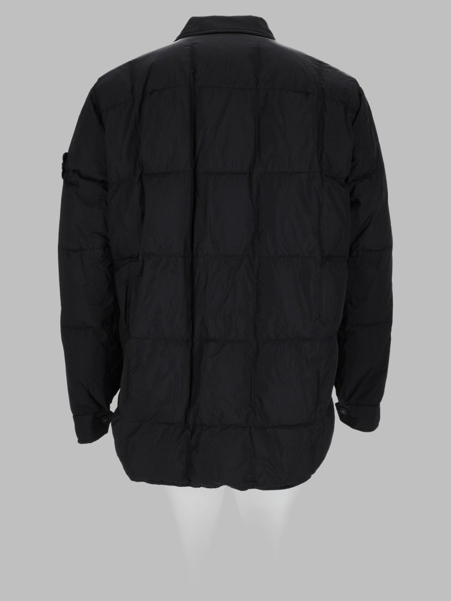 STONE ISLAND Stone Island Men Piumino Antigoccia Con Colletto Rigido