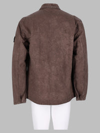 Stone Island Men Overshirt In Velluto A Coste