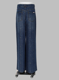 Self-Portrait Women Jeans In Denim Con Strass