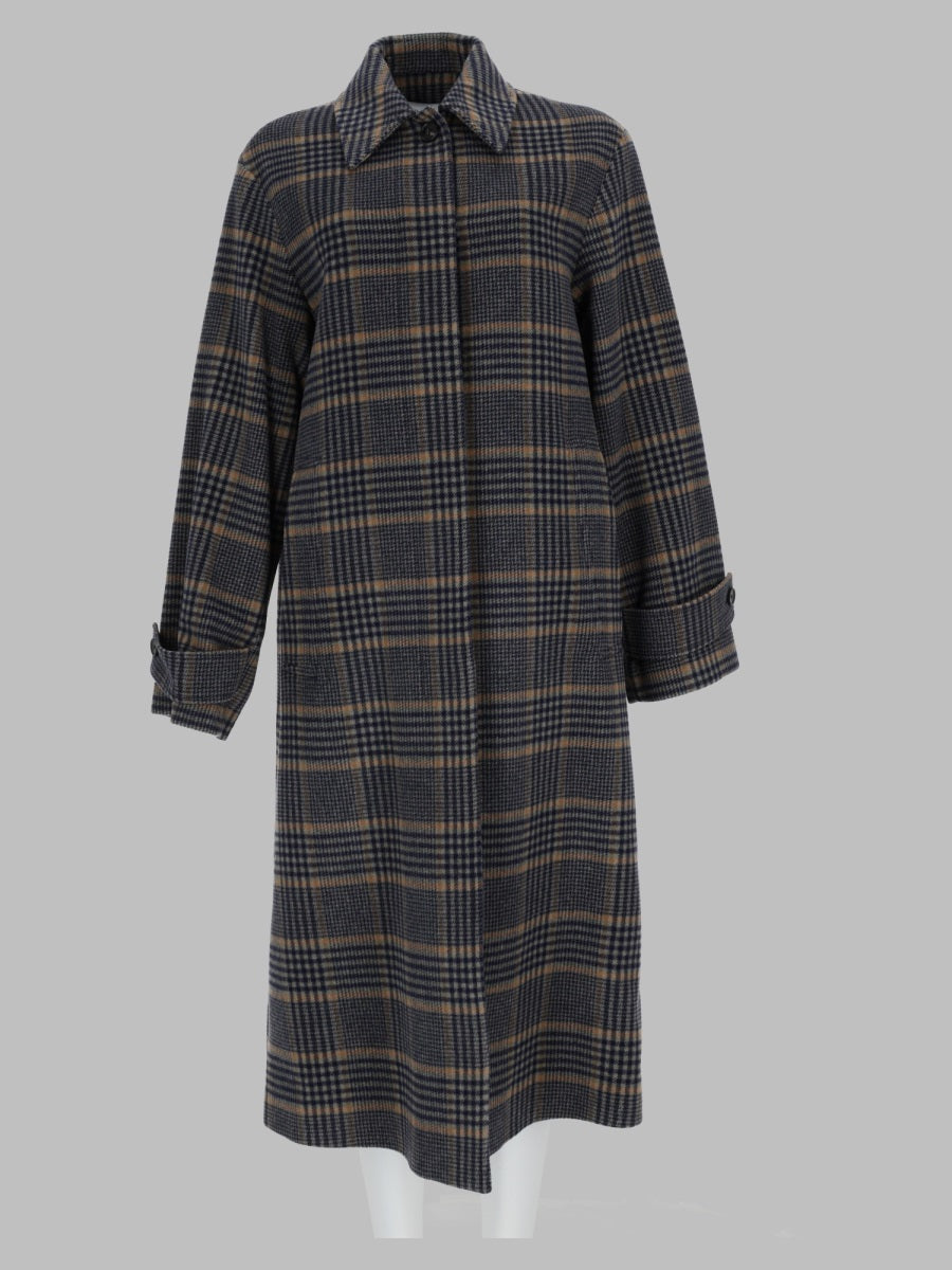 Paul Smith Women Cappotto In Lana Con Bottoni Sul Retro