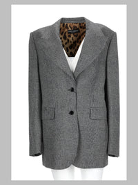Dolce & Gabbana Women Giacca Monopetto "Linda" In Principe Di Galles