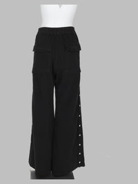 Rick Owens Drkshdw Women Pantalone "Wide Pusher"