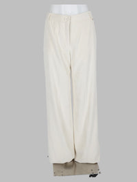 Herno Women Pantalone In Velluto A Coste