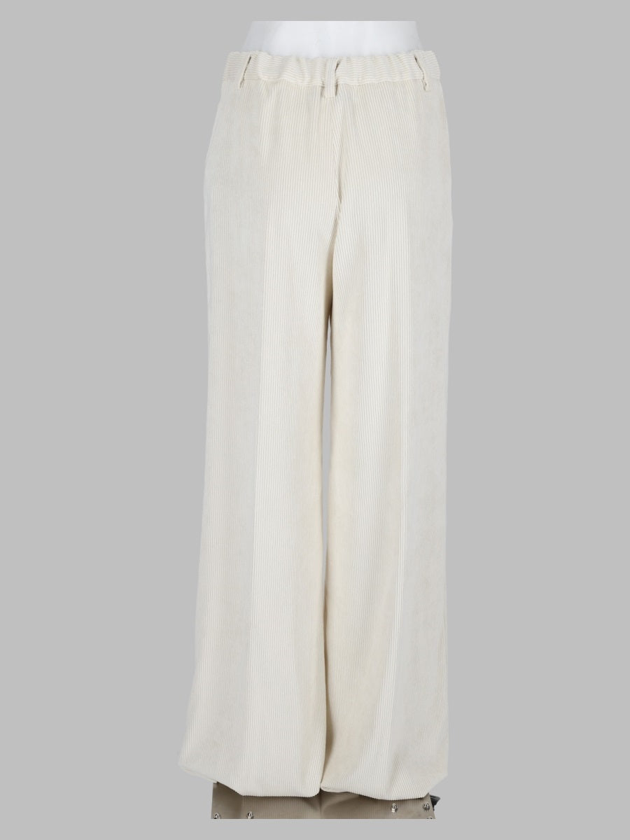 Herno Women Pantalone In Velluto A Coste