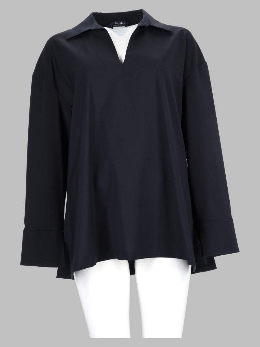 S Max Mara Women Blusa In Tela Di Pura Lana