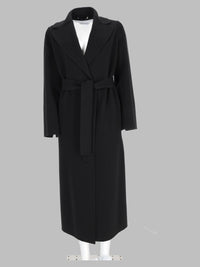 S Max Mara Women Cappotto A Vestaglia In Drap Di Lana