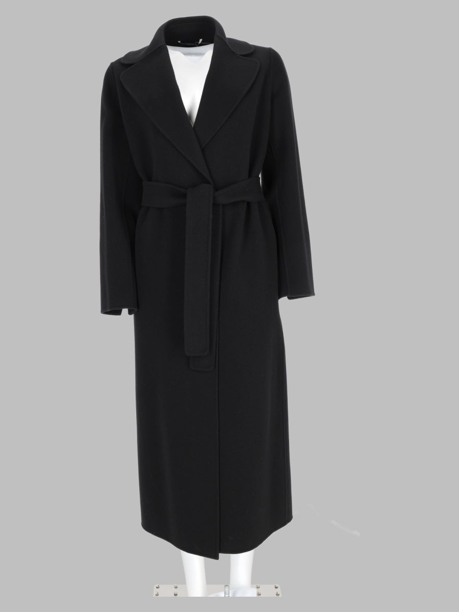 S Max Mara Women Cappotto A Vestaglia In Drap Di Lana