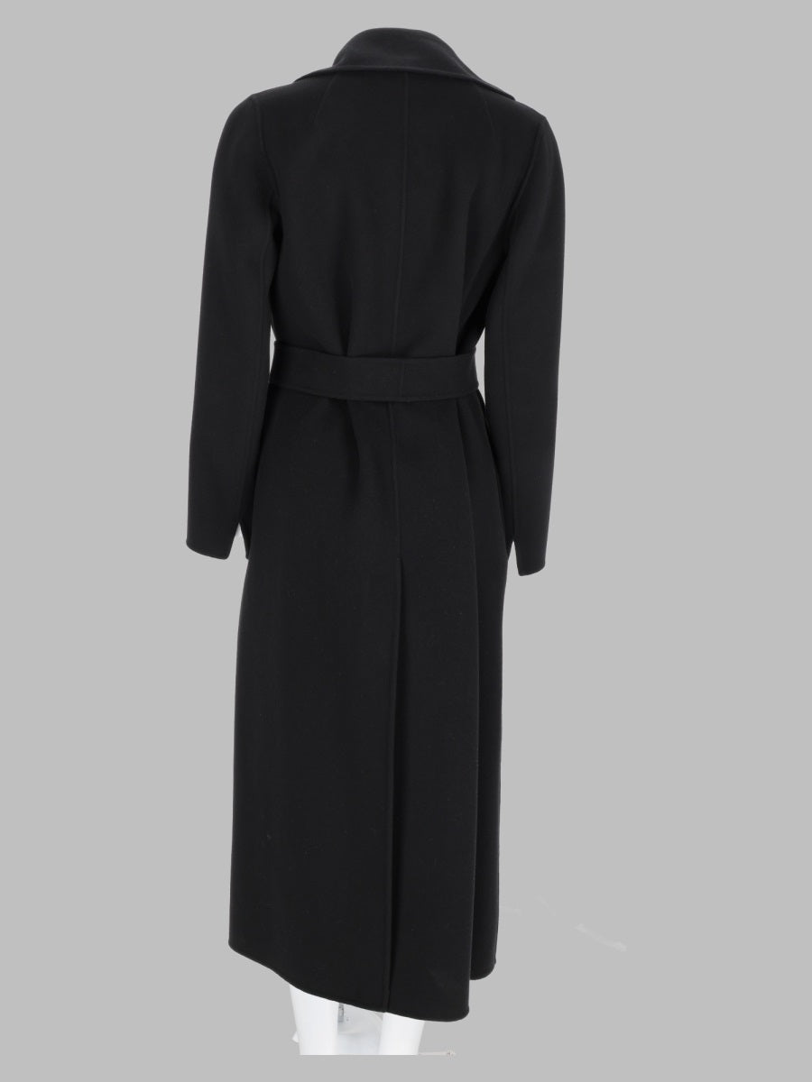 S Max Mara Women Cappotto A Vestaglia In Drap Di Lana