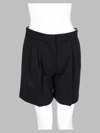 Max Mara Studio Women Shorts In Drap Di Lana