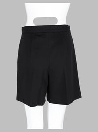 Max Mara Studio Women Shorts In Drap Di Lana
