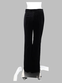 Max Mara Studio Women Pantalone Smoking In Velluto