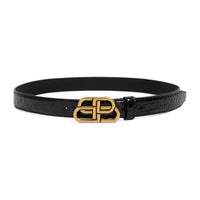 Balenciaga Bb Thin Belt Women