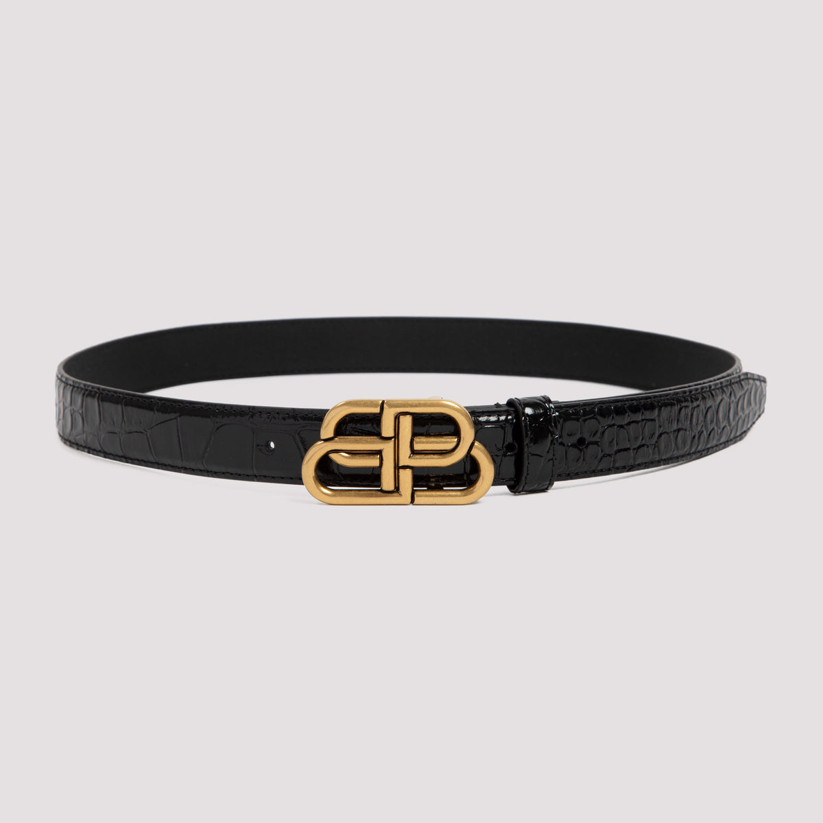 Balenciaga Bb Thin Belt Women