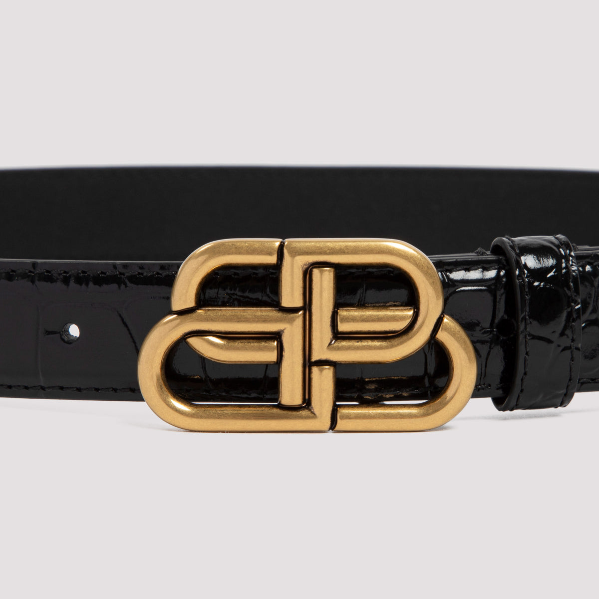 Balenciaga Bb Thin Belt Women