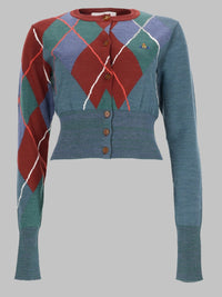 Vivienne Westwood Women Cardigan "Argyle" Cropped