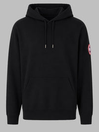Canada Goose Men Felpa Con Patch Logo E Cappuccio