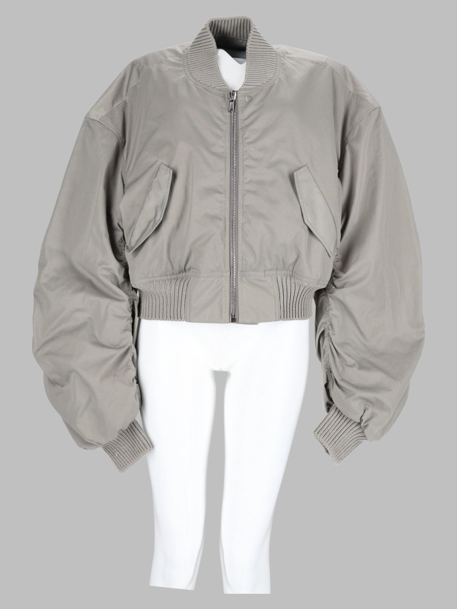 Rick Owens Women Bomber "Secchia Cropped Flight"